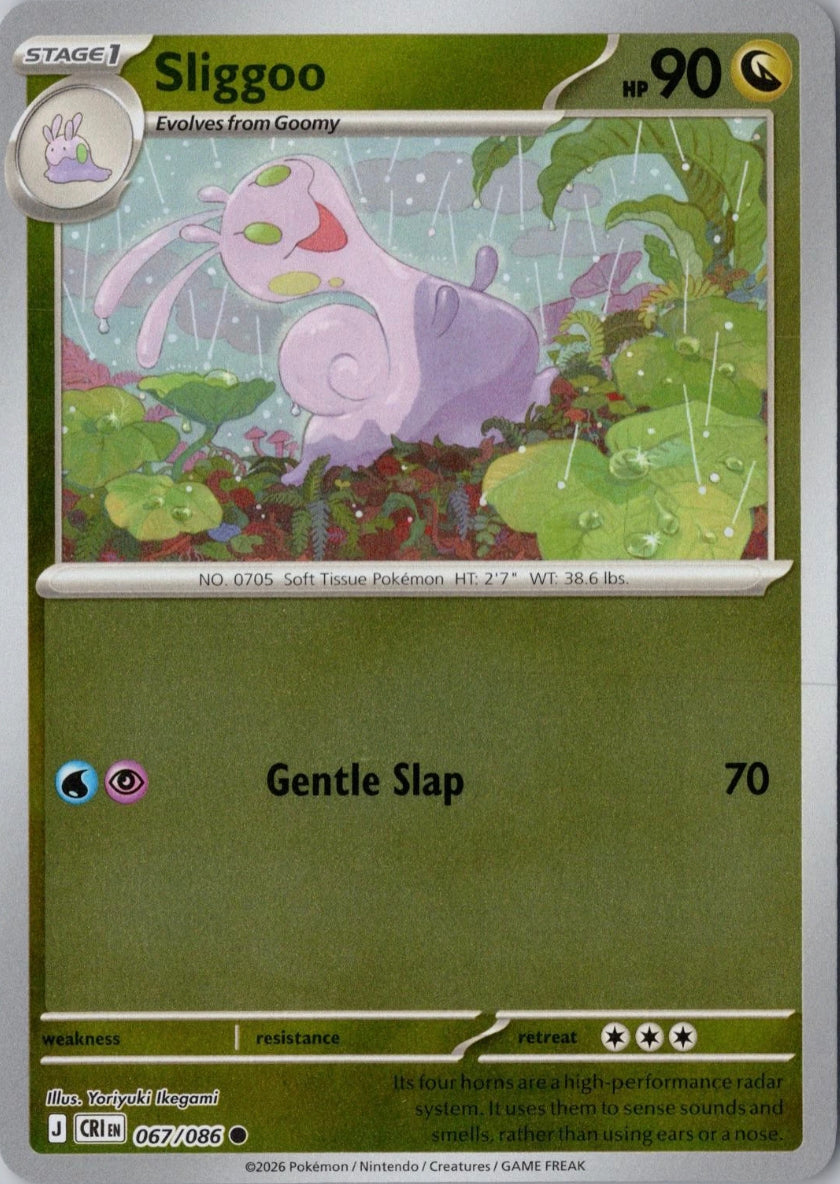 Chaos Rising Sliggoo #067/86 reverse holo